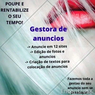 Gestora de Anuncios + de 11 anos / referenciada no mercado