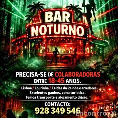 Recrutamento de mulheres - Bar de alterne