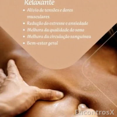 Massagem Relaxante, com local ✅