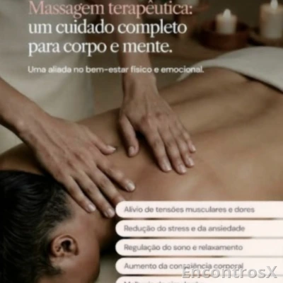 Massagem Relaxante, com local ✅