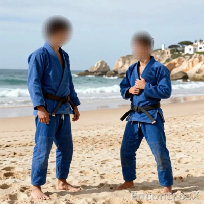 Lutadores de Jiu-Jitsu em Viagem, últimos dias na cidade