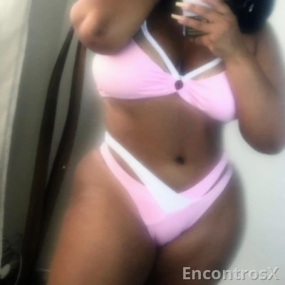 Preta chocolate linda sexy novidade