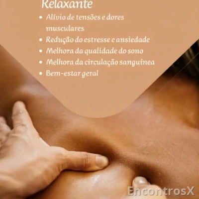 MASSAGEM RELAXANTE, COM LOCAL✅