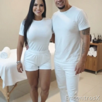 Massagem quatro mãos, infinitas sensações.