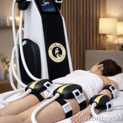 Massagem reductor electromagnético.DRENAGEM LIFÁTICA