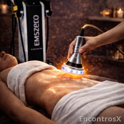Massagem reductor electromagnético.DRENAGEM LIFÁTICA
