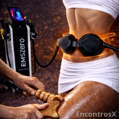 Massagem reductor electromagnético.DRENAGEM LIFÁTICA