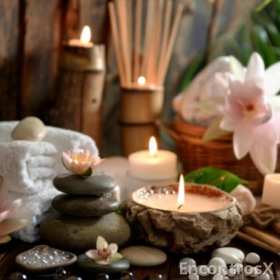 Massagem relaxante e sensual