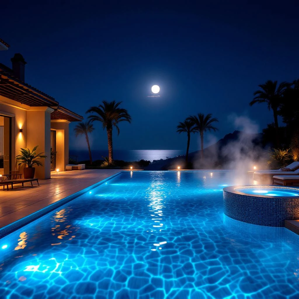A Piscina à Noite: Conto de Verão Proibido